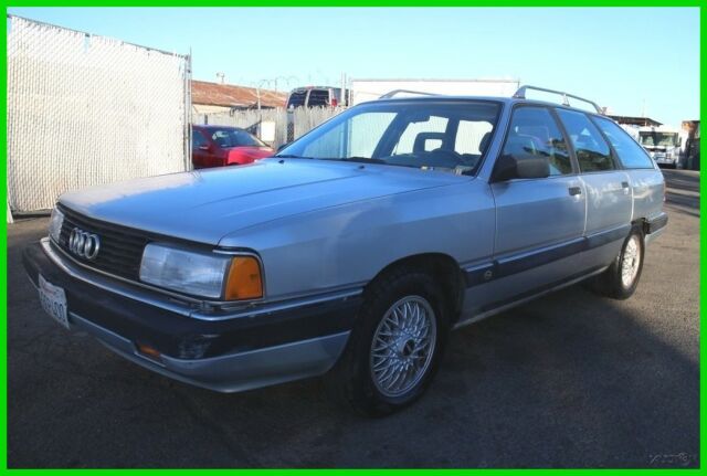 1990 audi 200 quattro 5-speed manual 5 cylinders no reserve