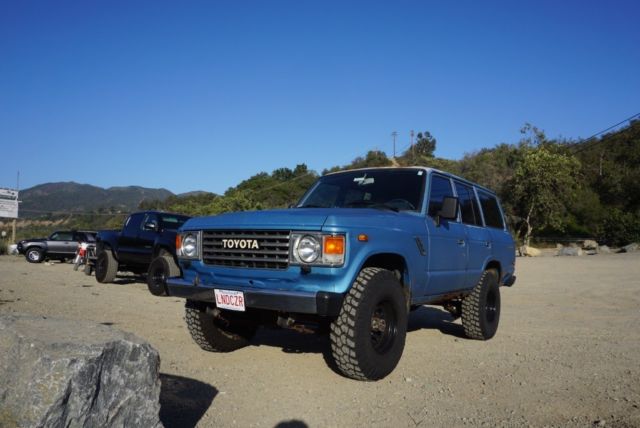 1984 toyota land cruiser fj60 - 12ht diesel, 6 cylinder, 5-speed manual
