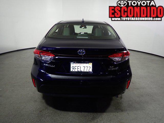 2023 toyota corolla hybrid le