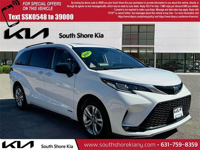2021 toyota sienna xse 7 passenger