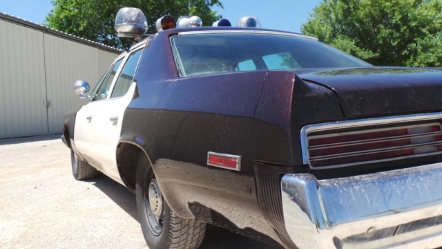 1976 police car, plymouth fury 440hp, documented texas sheriff car, austin pd