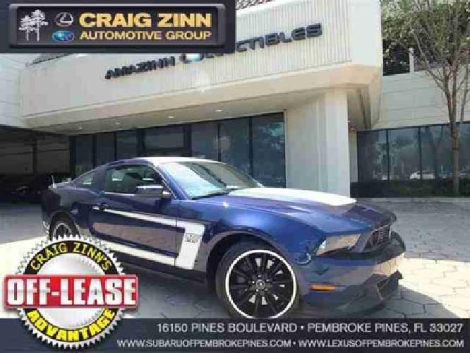 2012 ford mustang boss 302 in pembroke pines, fl