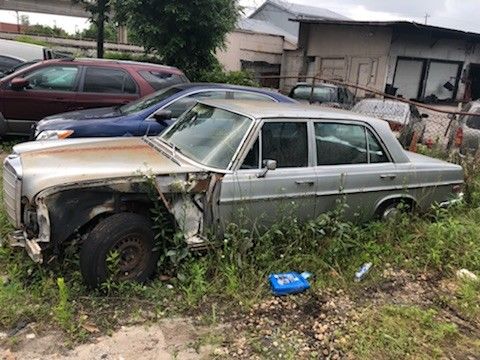 used 1971 mercedes benz 280 se sedan gray grey black interior classic no reserve