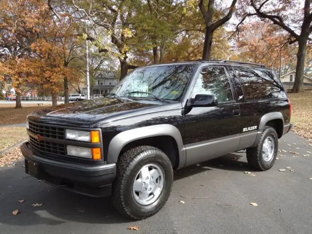 gorgeous, 1993 blazer sport 2-door 4x4, 78k orig.mile, rare survivor, 2-owner