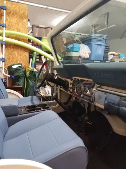 1977 jeep cj5 levi edition fresh engine rebuild, 3spd sitting on 35's