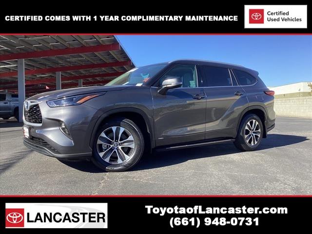 2022 toyota highlander hybrid xle