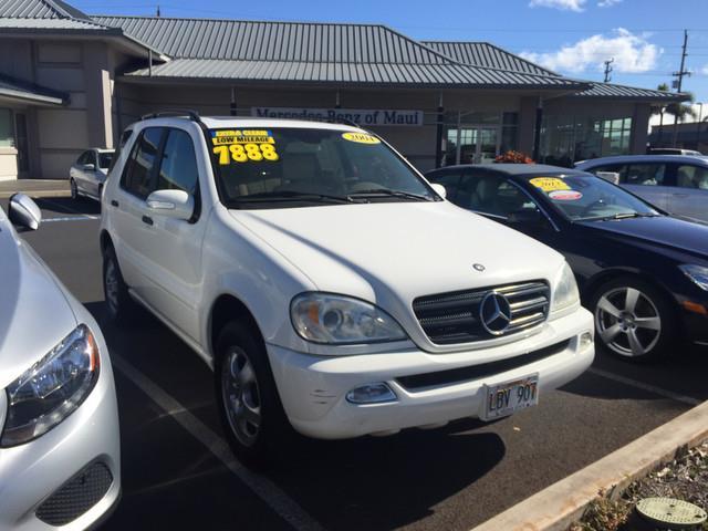 2004 mercedes-benz m-class ml 350 awd ml 350 4matic 4dr suv for sale in kahului, hawaii