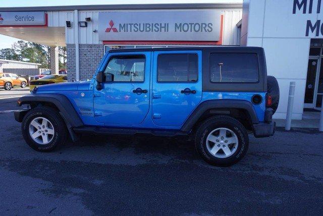 used 2016 jeep wrangler 4wd unlimited sport jacksonville, nc 28546 for sale in jacksonville, north carolina