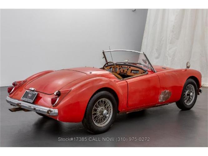 1961 mg mga in beverly hills, california
