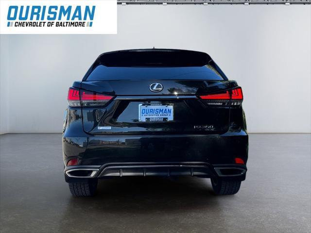 2022 lexus rx 350 f sport handling
