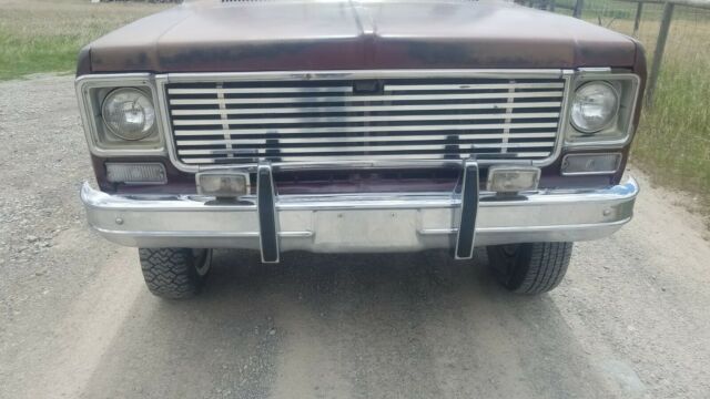 rare 1978 chevy silverado 4x4 k10 longbed stepside pickup truck: runs nice, v8