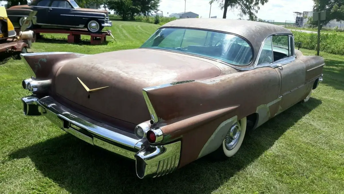1956 cadillac eldorado seville 2 door hardtop dual four v8 estate car 54k gm 56