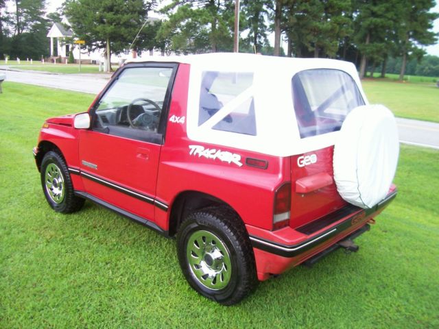 94 geo tracker 4x4 convertible sidekick suv jeep towing