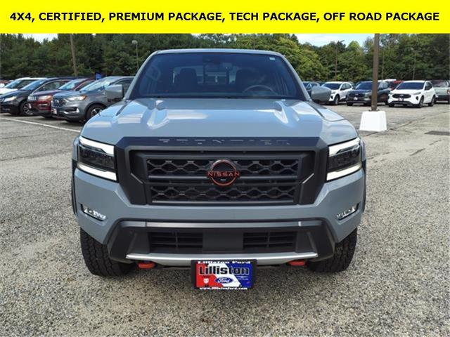 2022 nissan frontier pro-4x