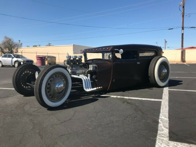 1929 ford model a coupe rat rod hot rod