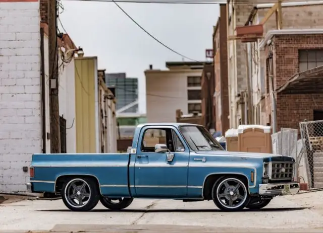 "77 c10. swb-propane. ls1.4l60e. vintage air. dakota digital. bucket seats