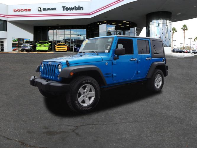 used 2016 jeep wrangler 4wd unlimited sport henderson, nv 89014 for sale in henderson, nevada