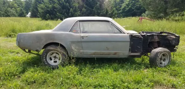 1966 mustang with paper