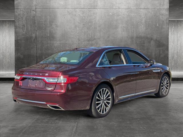 2017 lincoln continental select