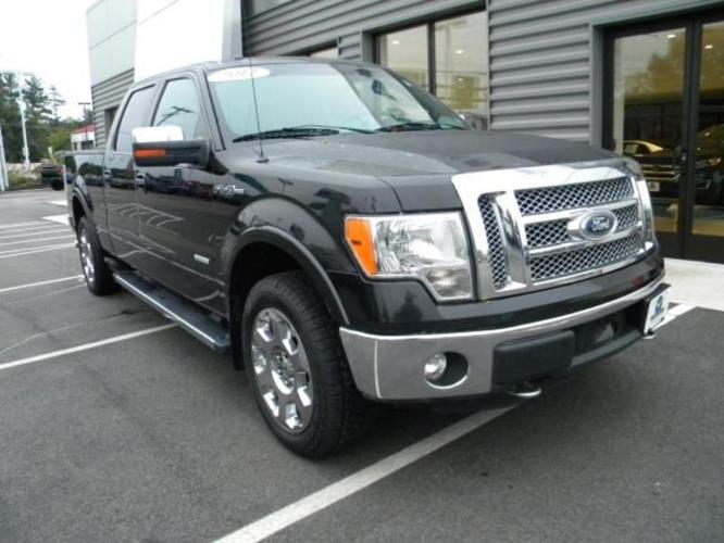 2012 ford f-150 lariat 4x4 lariat 4dr supercrew styleside 5.5 ft. sb for sale in brentwood, new hampshire