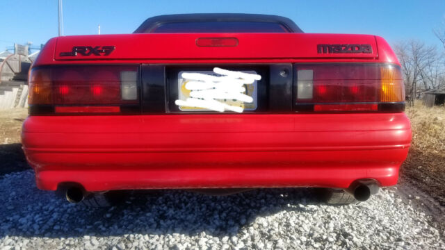 1991 mazda rx-7 convertible 5-speed manual