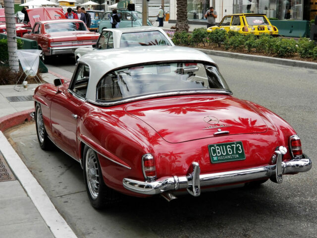 1962 mercedes-benz sl-class 190sl v8 300hp 5 speed lsd 300sl roadster