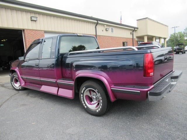 1993 chevrolet c/k 1500 ext. cab 6.5-ft. bed 2wd 32253 miles indigo metallic / p