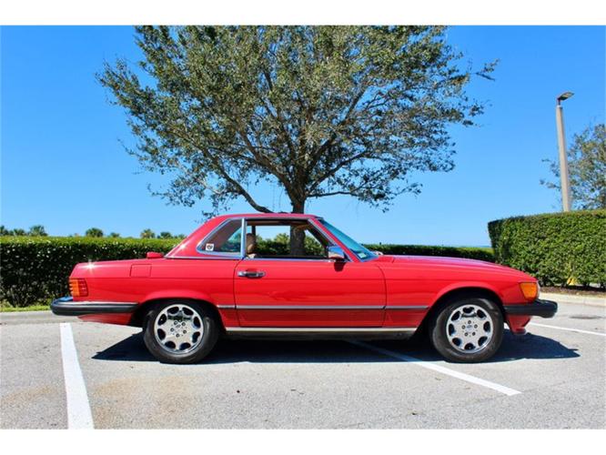 1987 mercedes-benz 560sl in sarasota, florida