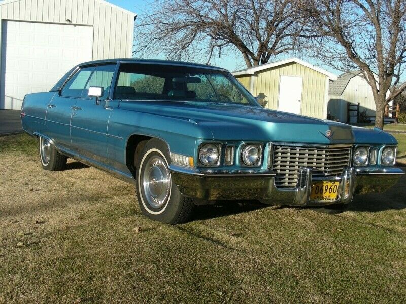1972 cadillacdeville4dr35,319 milesbluesedan472 cid v8automatic