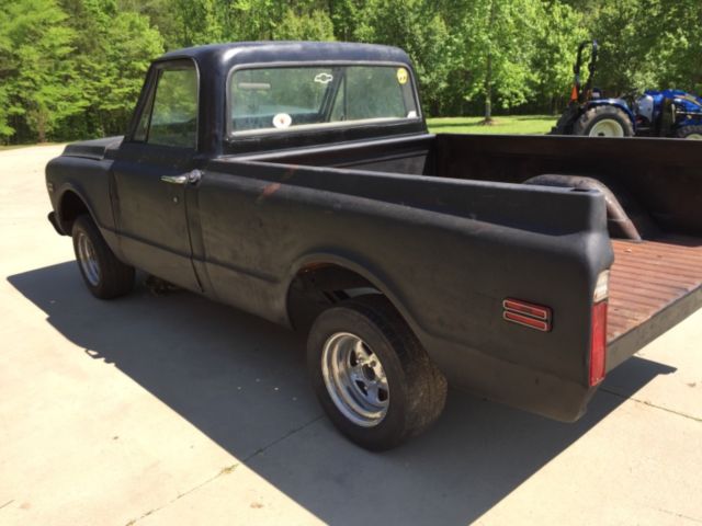 1972 chevrolet c10 truck short bed! great builder! disc brakes 5 lug swb look!!!
