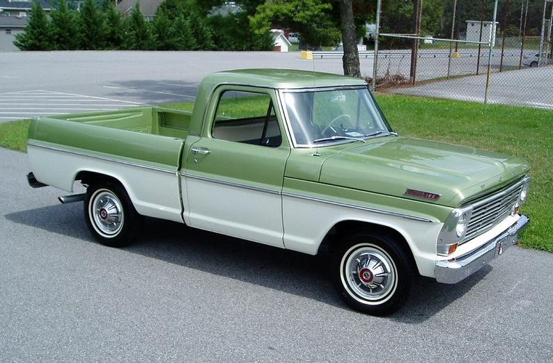 1967 ford f-100 custom cab truck