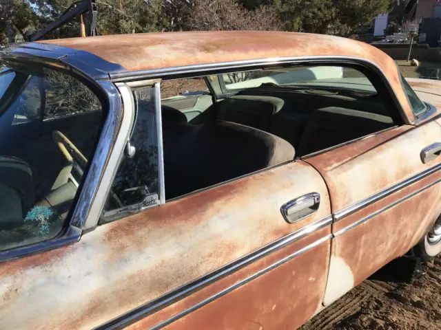 1957 chrysler new yorker true barn find 392 hemi chrysler fire power runs!!!