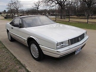 cadillac allante, two tops, northstar v-8, fresh tires, "scratch & dent special"