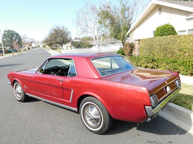 1965 ford mustang coupe. early 1965 "c" code v/8...california car