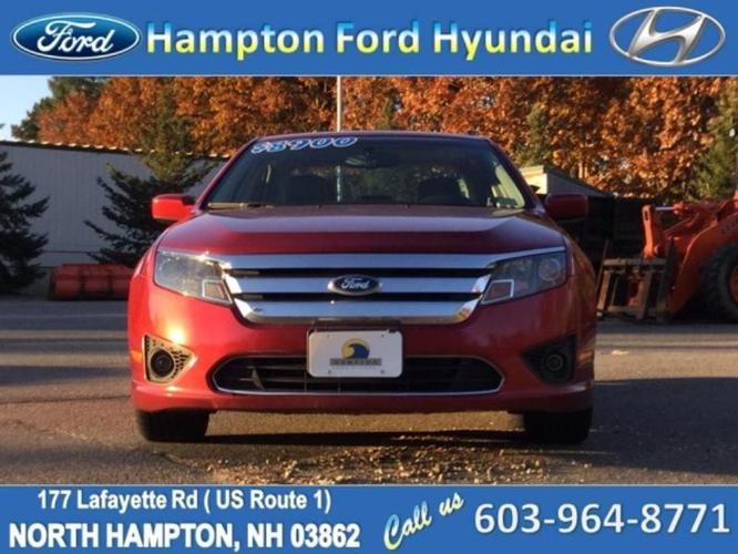 2011 ford fusion se se 4dr sedan for sale in north hampton, new hampshire