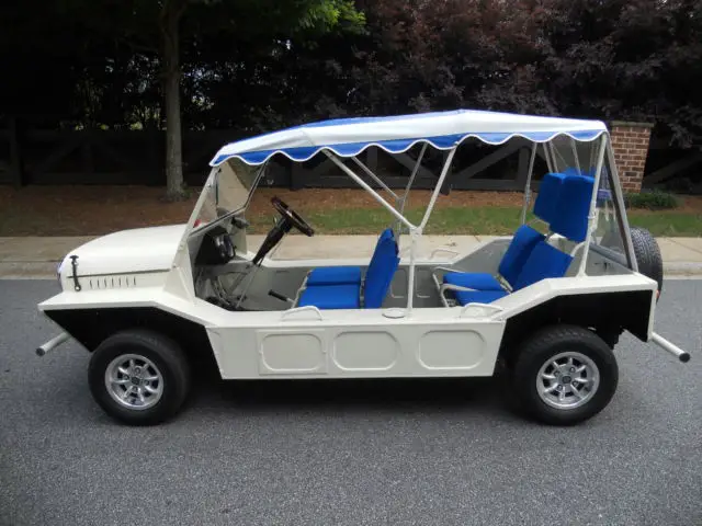 1965 austin mini moke,beautifully restored, 007 movie "live and let die" replica