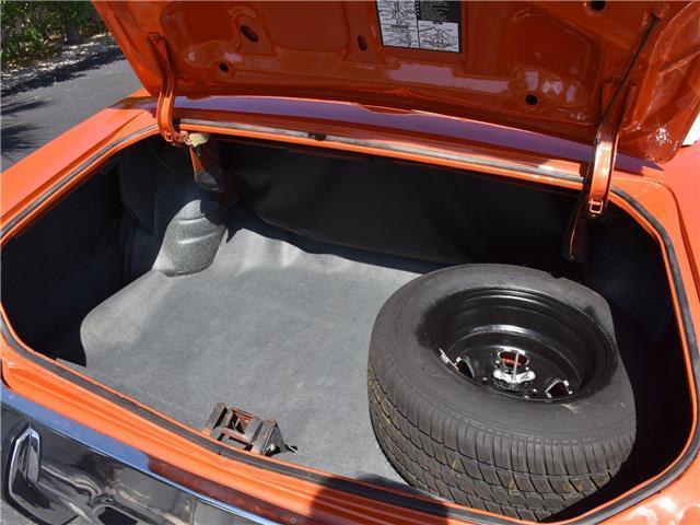 1972 oldsmobile 442 air conditioning - power top 0 miles flame orange convertibl