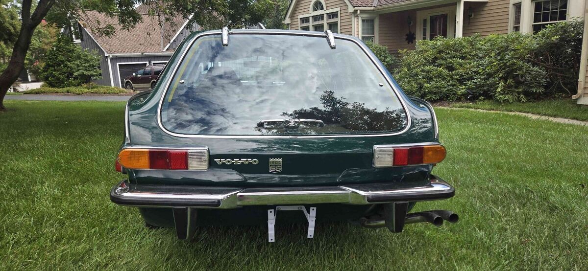 1972 volvo 1800 es wagon green