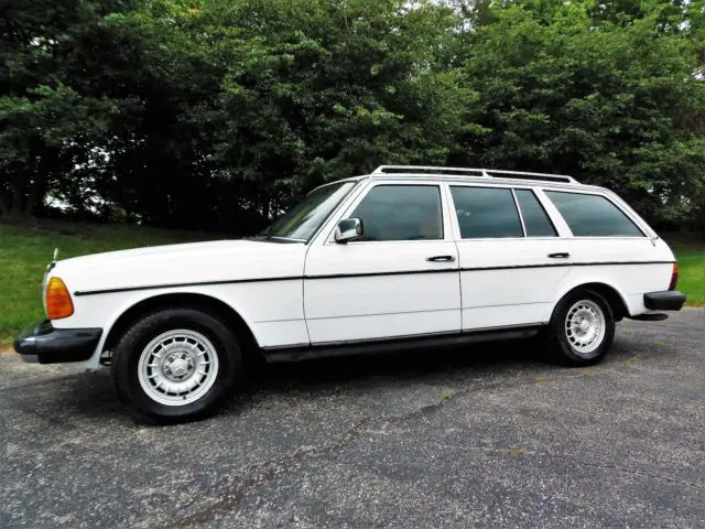 1984 mercedes 300td wagon w123 turbodiesel*veggie conversion*serviced*no reserve
