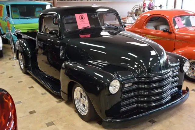 1953 chevrolet pickup 350 gm performance ram jet 0 green