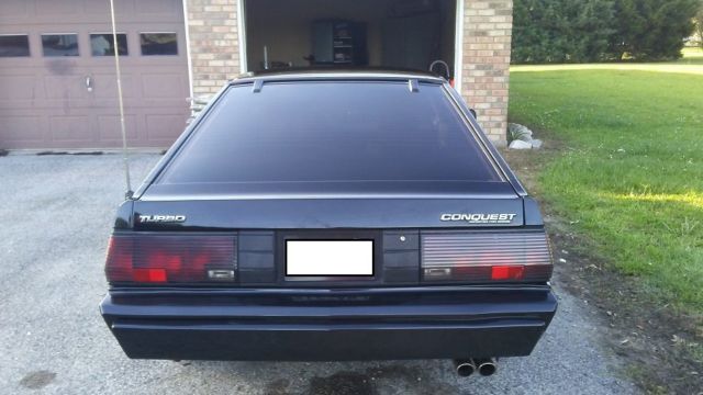 1984 dodge conquest turbo charge