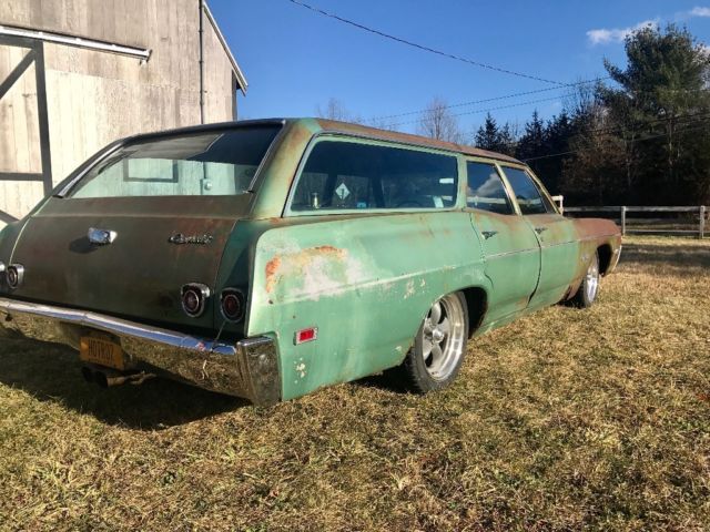 1968 chevy impala wagon 327 hot rod rat rod classic custom no reserve look rare