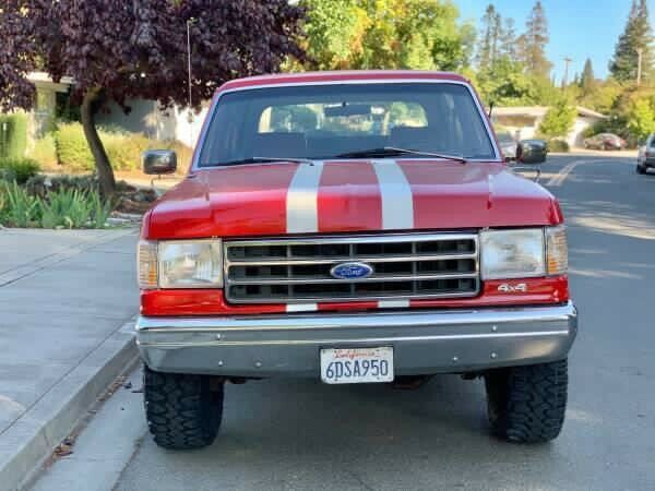 1988 ford bronco suv red 4wd automatic u100