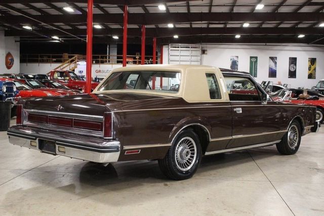 1980 lincoln town car 51835 miles brown coupe 5.0l 302 v8 automatic