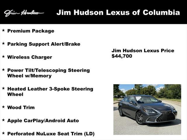 2022 lexus es 350 base