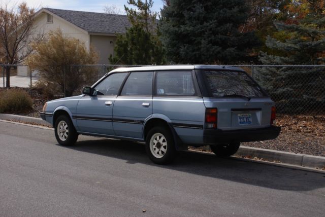 1986 subaru gl wagon
