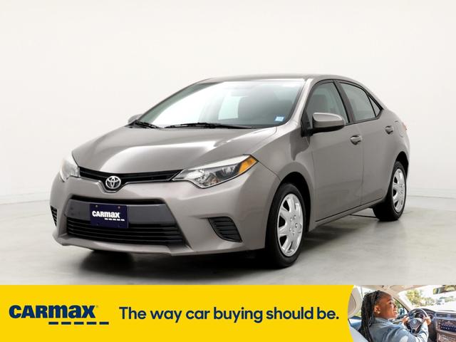 2016 toyota corolla le