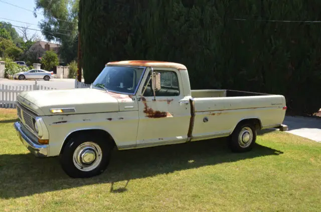 1970 ford f-250 completely original rust free so.cal truck "no reserve"!!!!!!