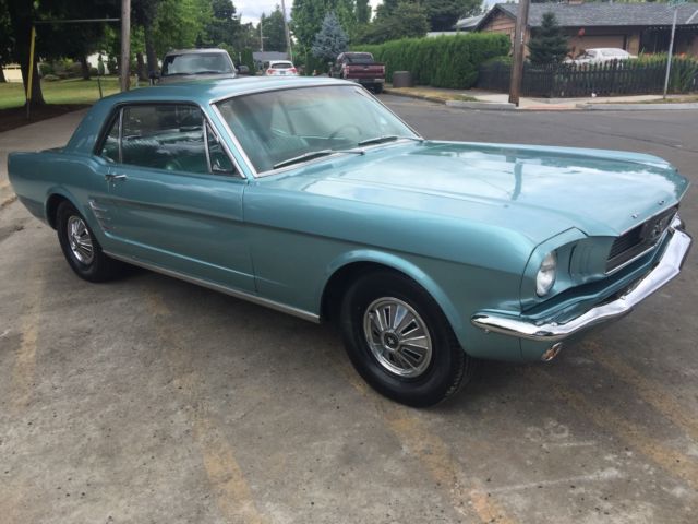 1966 ford mustang 2-door hardtop fastback convertible straight-six 2.8l 3.3l