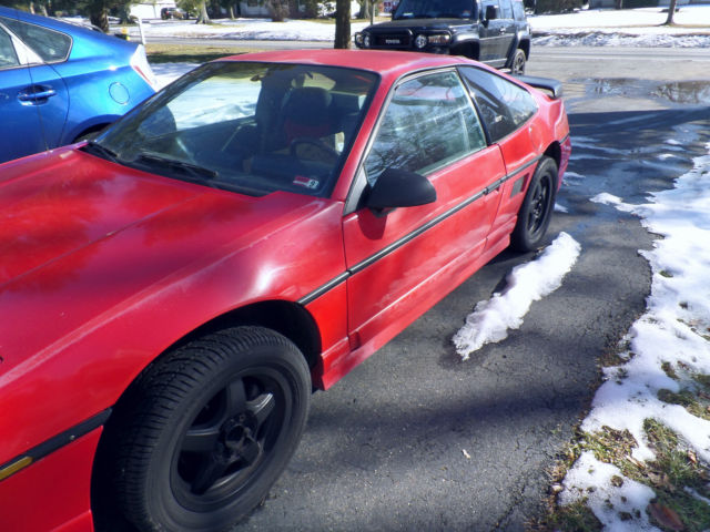 1988 pontiac fiero gt - collector car - no reserve!